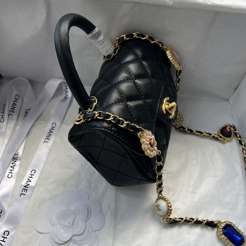 Ch**el top handle bags